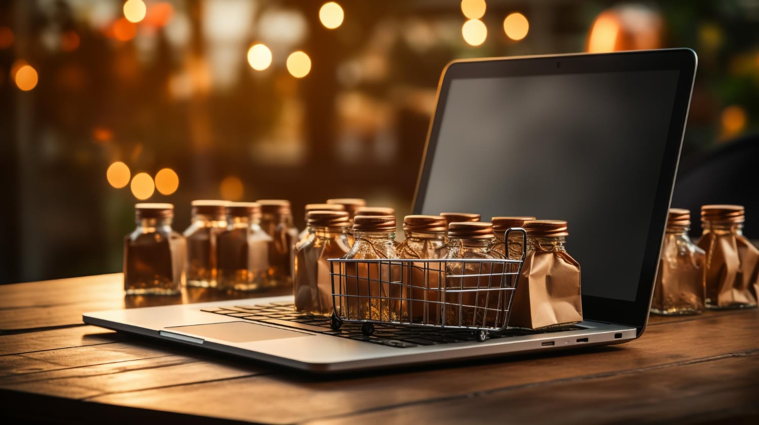 Shopsystem für Spirituosen Online-Handel